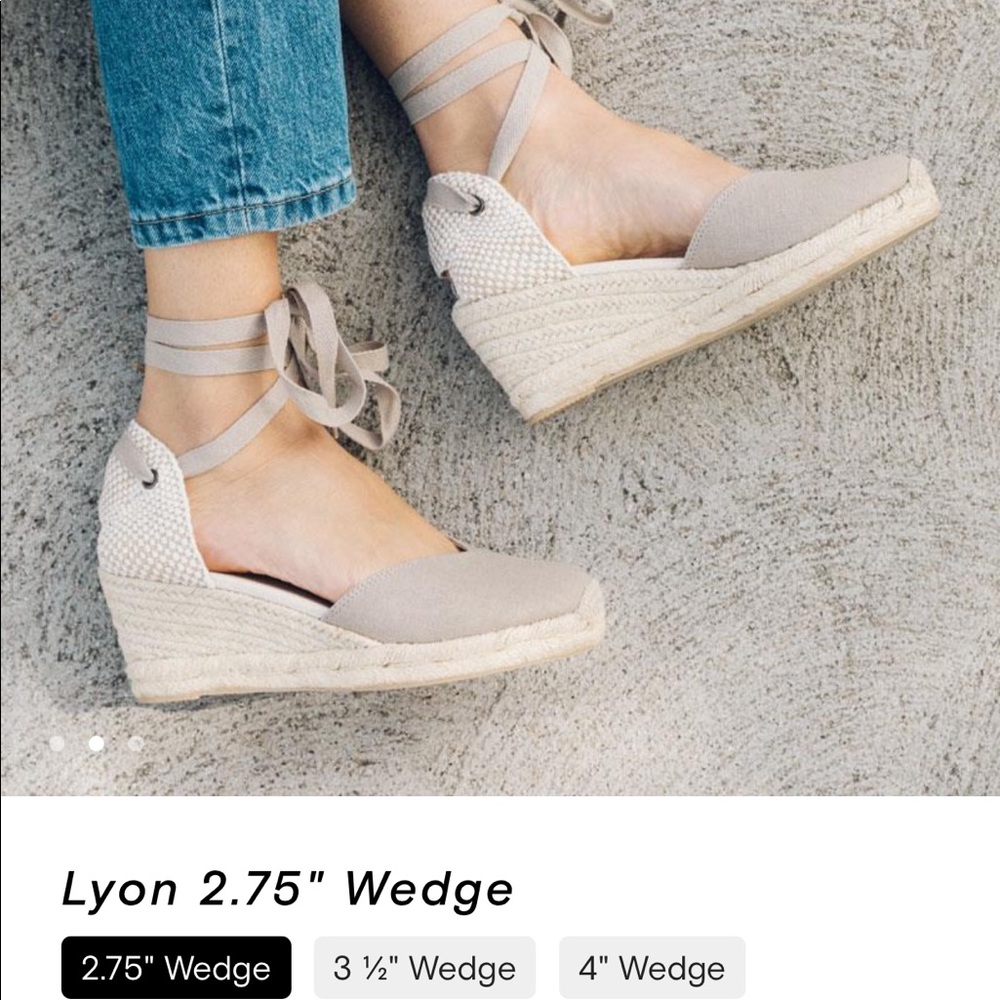 Soludos Lyon wedge espadrille New
